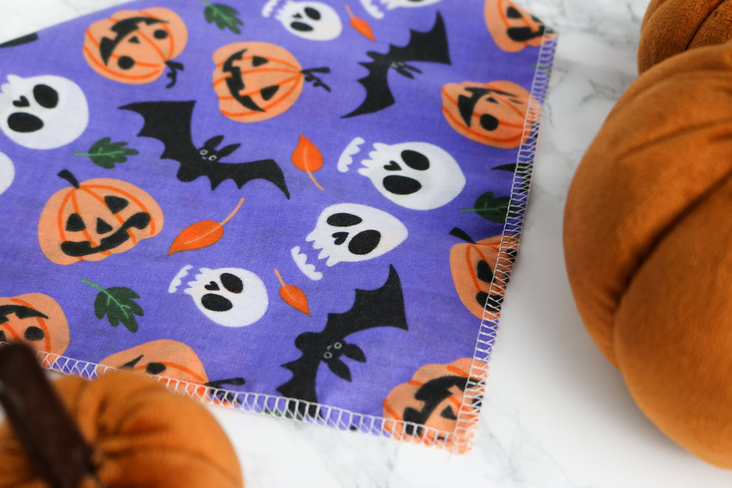 Purple Pumpkin Bandana