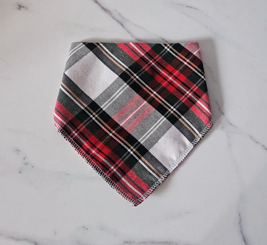 Snow Tartan Bandana