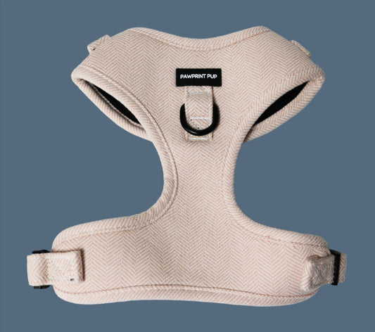 Adjustable Harness - Fawn Tweed