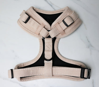 Adjustable Harness - Fawn Tweed