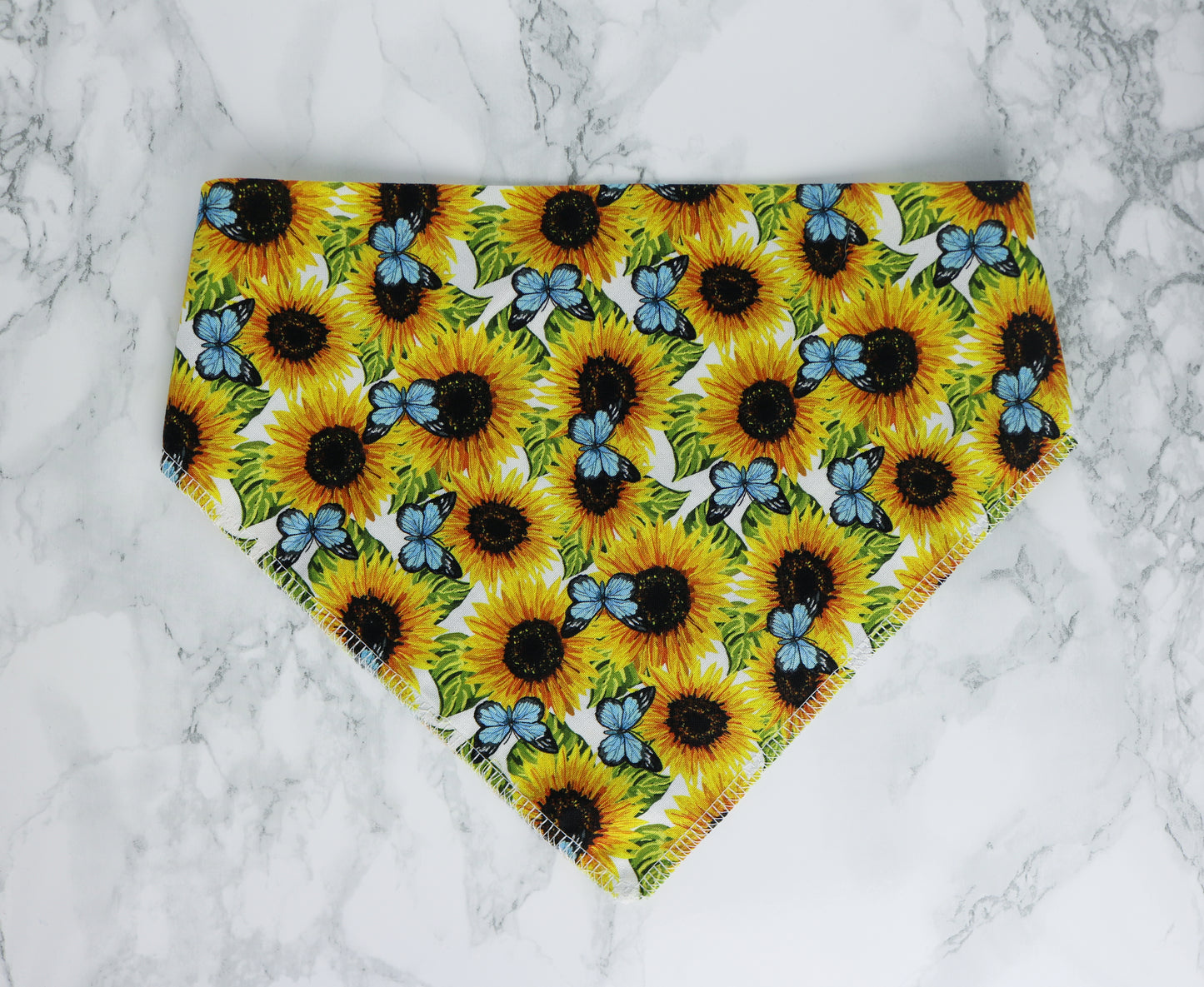 Butterfly Sunflower Bandana