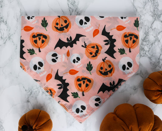 Pink Pumpkin Bandana