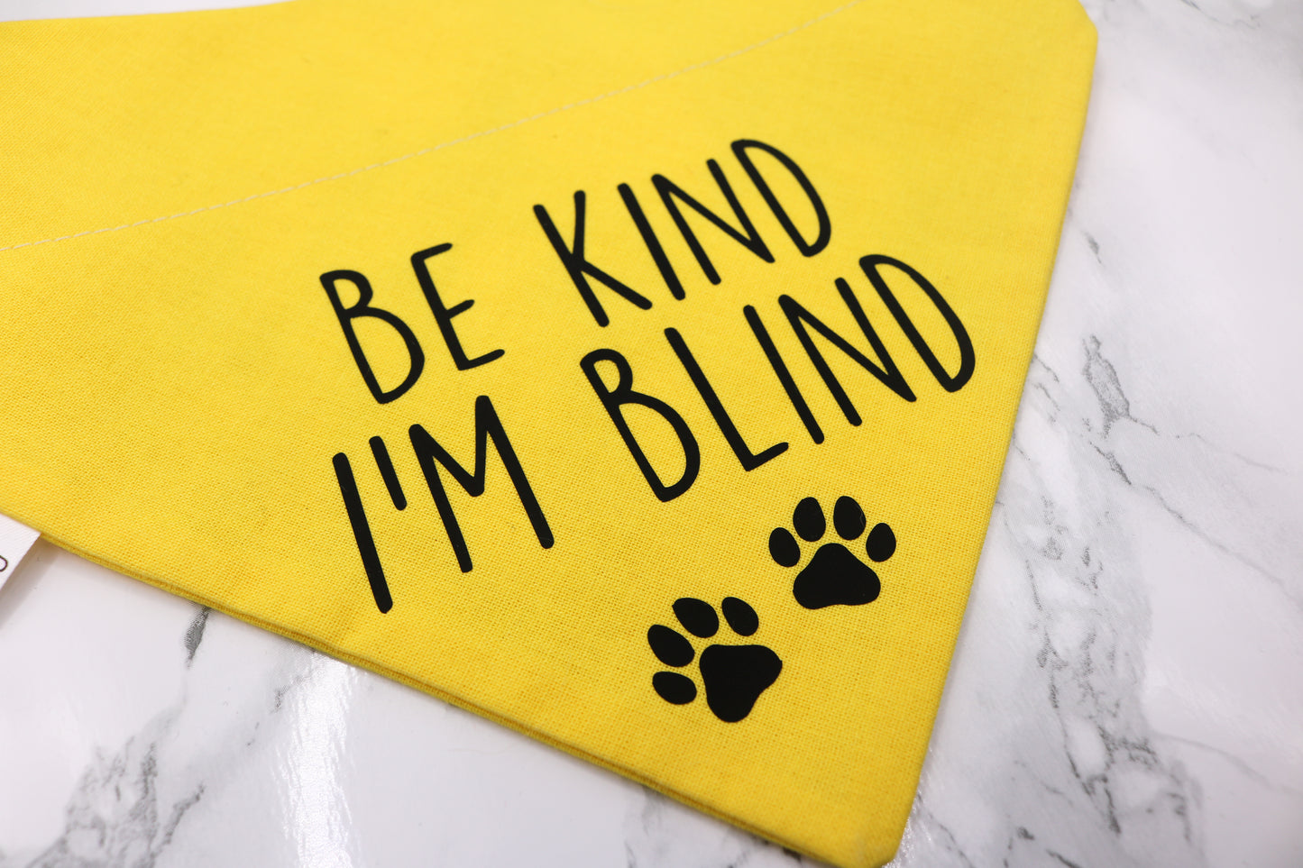 Be Kind I'm Blind Bandana