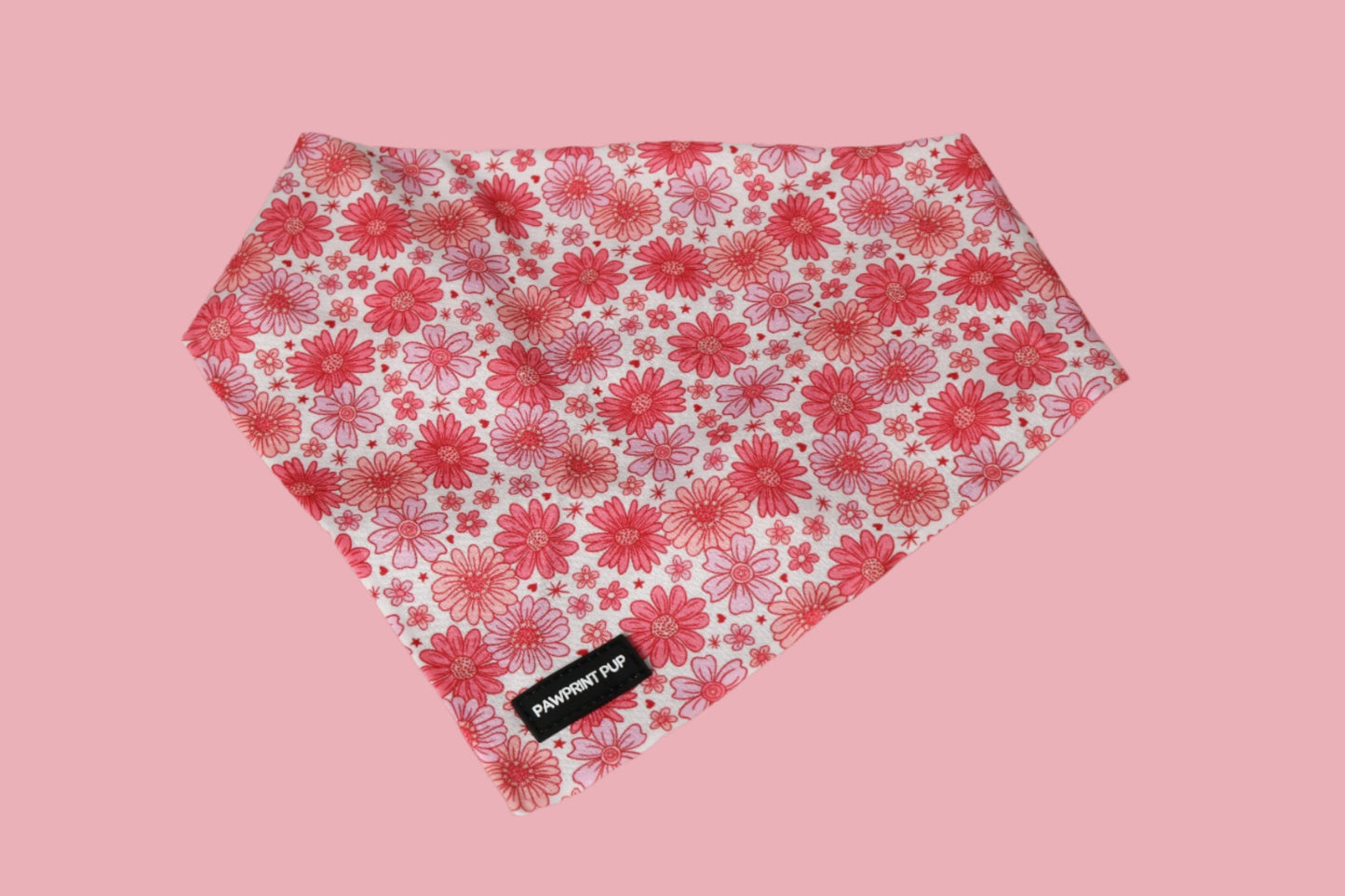 Pink Raspberry Tie-on Bandana