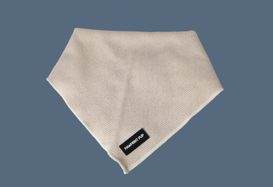 Fawn Tweed Tie-on Bandana